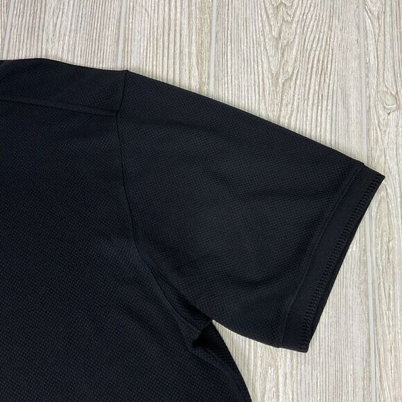 Tommy Bahama Men’s Size Large Silk Black Short Sleeve Polo Shirt - Picture 6 of 8